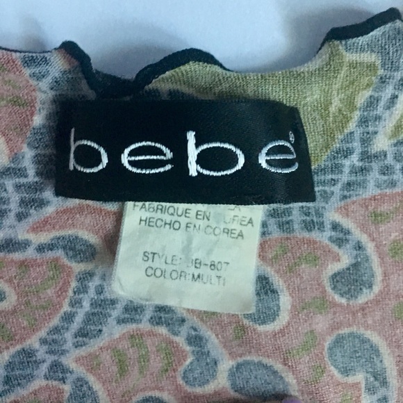SOLD! Bebe lettuce edge tank top - Picture 4 of 4